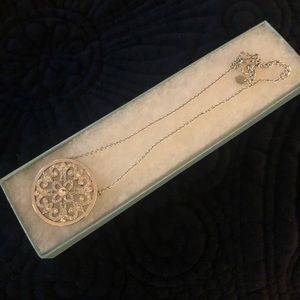 Touchstone Crystal by Swarovski Medallion Necklace